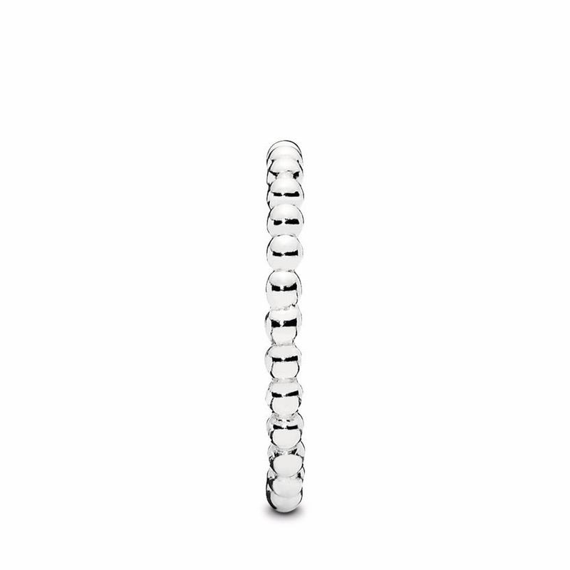 Pandora Eternal Clouds Stackable Ring - Sterling Silver - Canada | XN7827GD